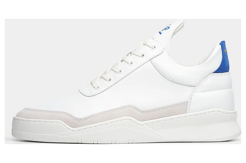 Filling Pieces Low Top Ghost Blue