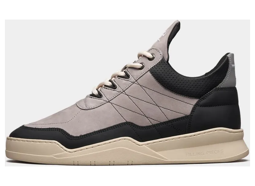 Filling Pieces Low Top Tweek Light Grey