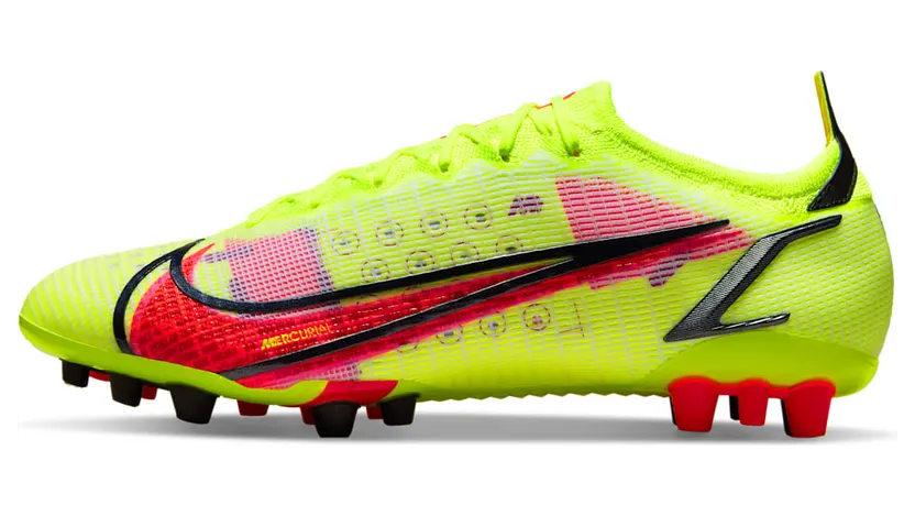 Nike Mercurial Vapor 14 Elite AG Volt Black Bright Crimson (CZ8717-760)