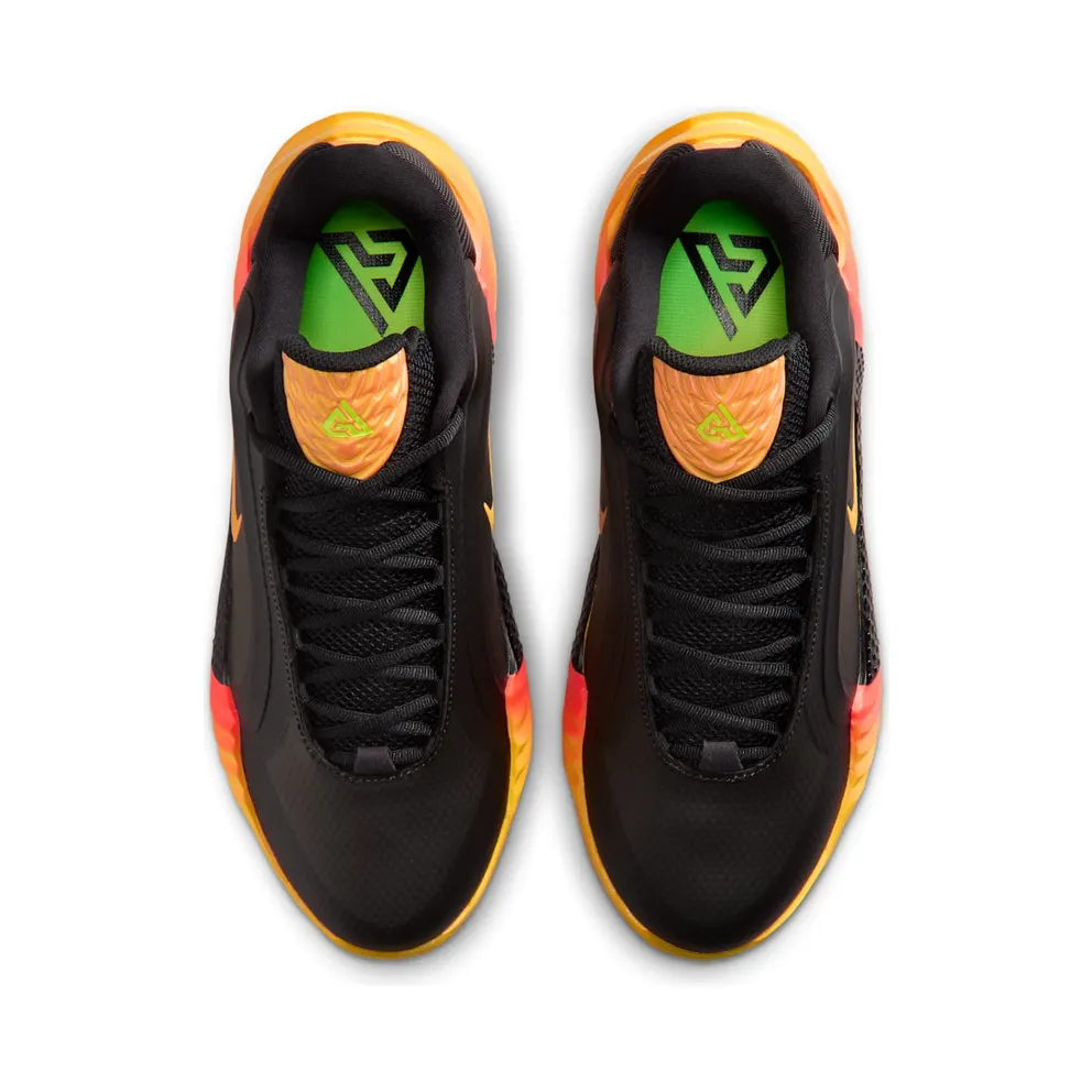Nike Giannis Freak 8 “Black / Laser Crimson / Metallic Silver / Laser Orange” (IM5150-002)
