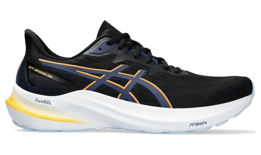 Asics Gt-2000 12 Black/Fellow Yellow (1011B691.005)