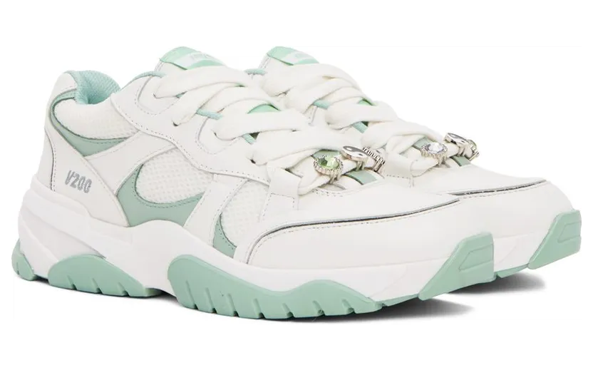 Axel Arigato White & Green Catfish Lo WHITE/DUSTY MINT (F0051020) (4)