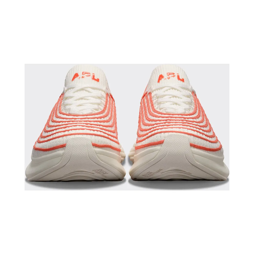 APL TechLoom Zipline “Ivory/Blood Orange” (Men)