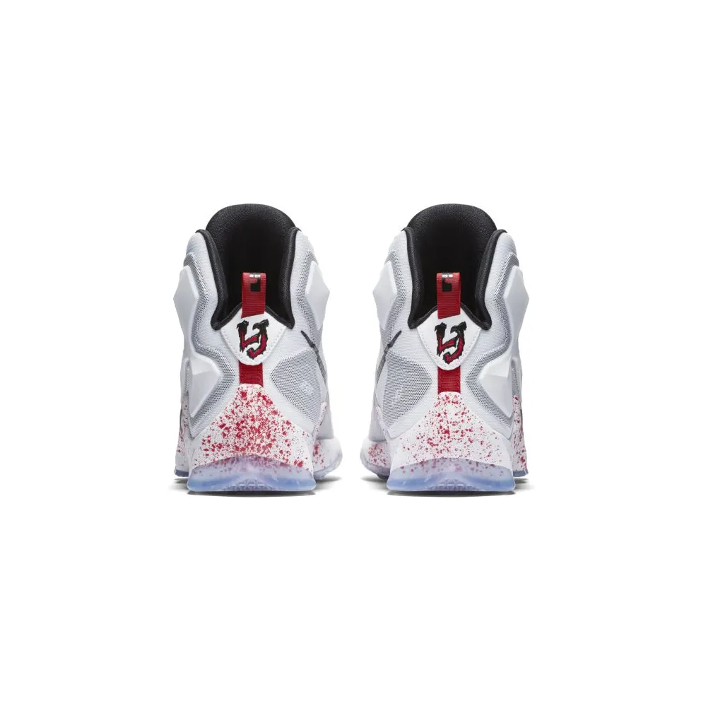 Nike LeBron 13 Friday the 13th White/Black-University Red (807219-106)