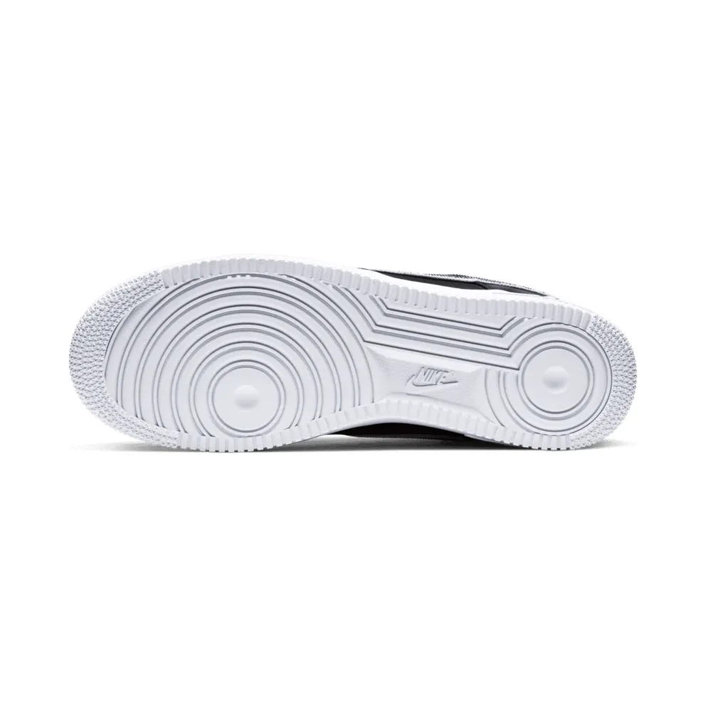 Nike Air Force 1 Low Reverse Stitch Black Black/Wolf Grey-White (CD0886-001)