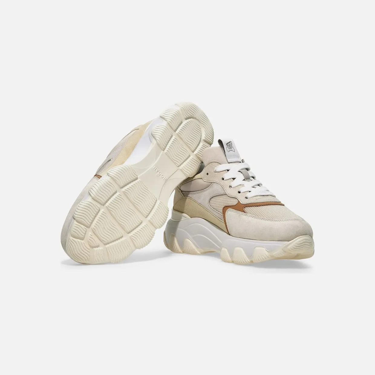 Hogan Hyperactive Ivory Brown Pink (HXW5400DG60QZC0MR5) (4)