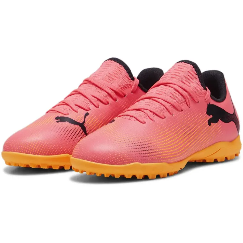 Puma FUTURE 7 PLAY TT Jr für Kids, pink, Größe 29 EU / 11 Kids UK (107737)