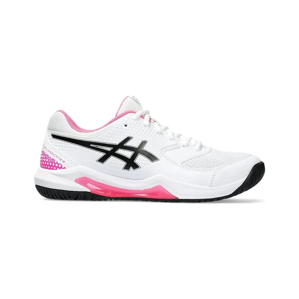 ASICS Gel-Dedicate 8 Pickleball White Hot Pink (1042A236-100)