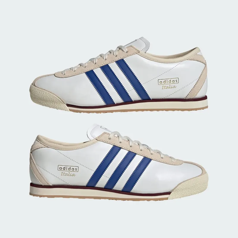 Adidas ITALIA 70s SHOES Core White / Royal Blue / Wonder White (IH9099)