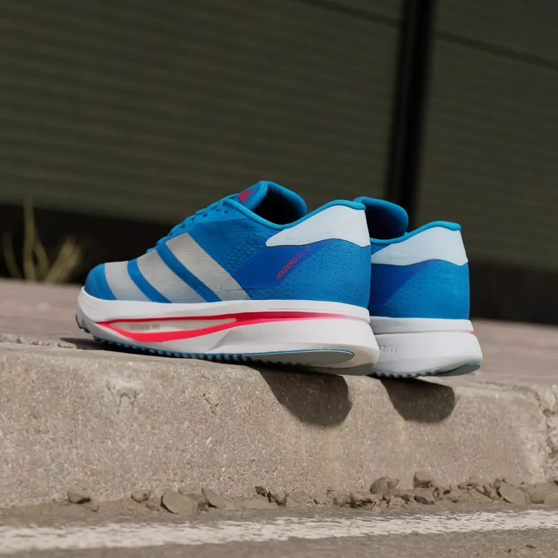 Adidas Adizero SL 2 Shoes Solar Blue / Silver Metallic / Dark Solar Blue (JQ3129)