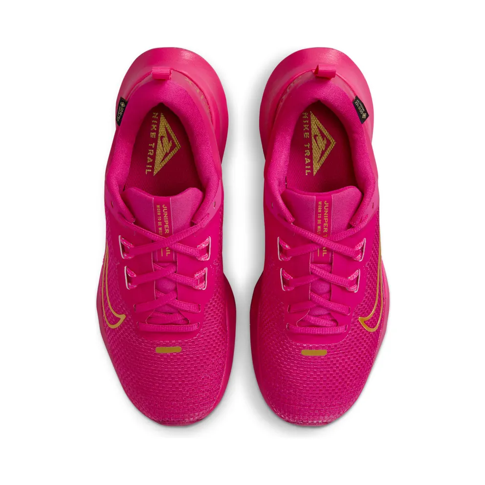 Nike Juniper Trail 2 Gore-Tex Fierce Pink Fireberry Metallic Gold (FB2065-600)