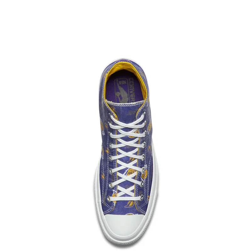 Converse Chuck Taylor All-Star 70s Hi Los Angeles Lakers (Franchise) Field Purple/Amarillo-White (161160C)