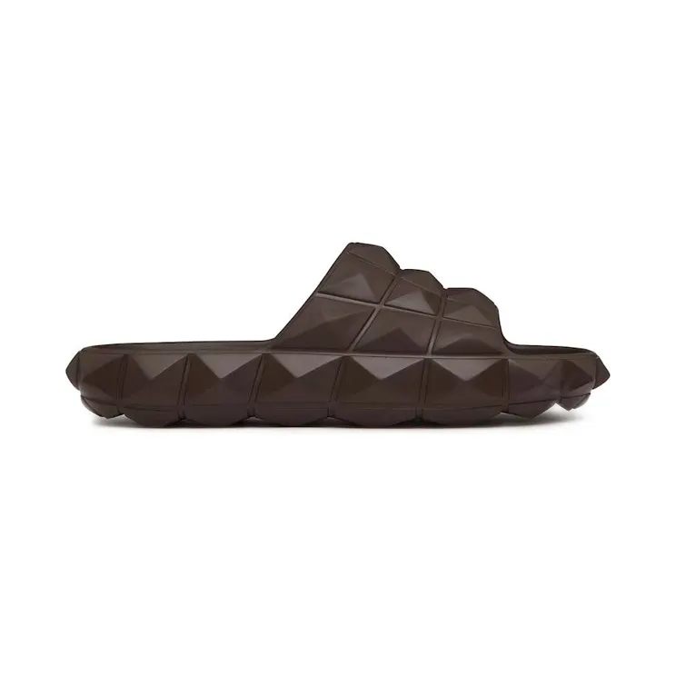 Valentino Roman Stud Turtle Slide Sandal Fondant (1Y2S0F55QNA_KG8)