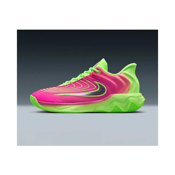 Nike Giannis Immortality 4 Eva “Lime Blast / Hyper Pink / Pure Platinum / Metallic Silver” (FQ3680-303)