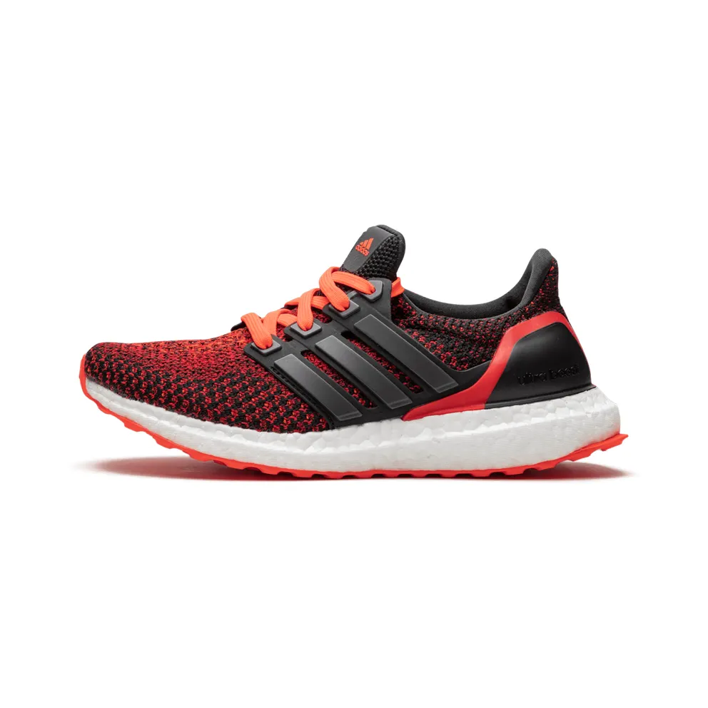 adidas Ultra Boost 2.0 Core Black Solar Red (Youth)