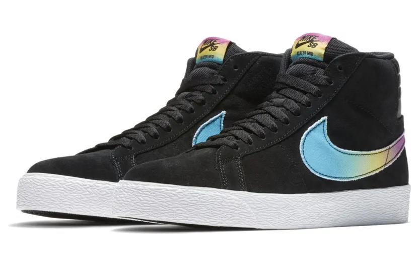 Nike SB Blazer Zoom Mid Lance Mountain 70s Black