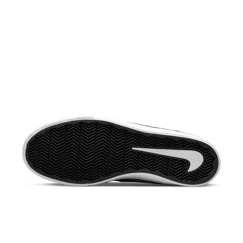 Nike SB Solarsoft Portmore 2 Black Black White White (880268-010)