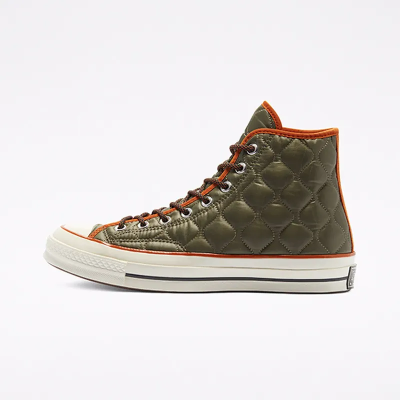 Converse Chuck 70 High ‘Quilted – Green Brown’ Green/Brown/Beige (169375C)