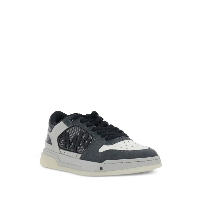 Amiri Panelled Logo-patch “Grey/White” (AM426SN016 003G)