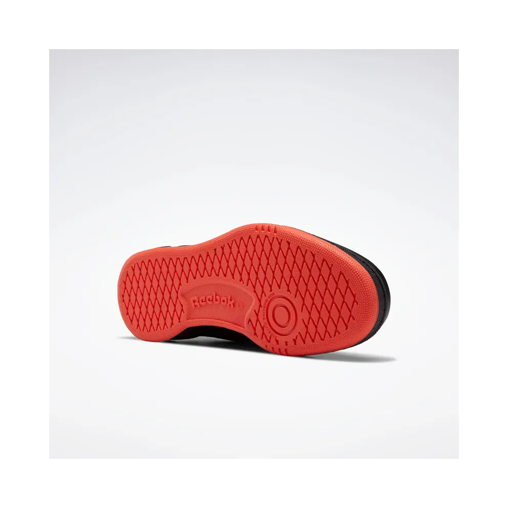 Reebok Cardi Coated Club C Shoes Core Black / Vector Red / Rose Gold