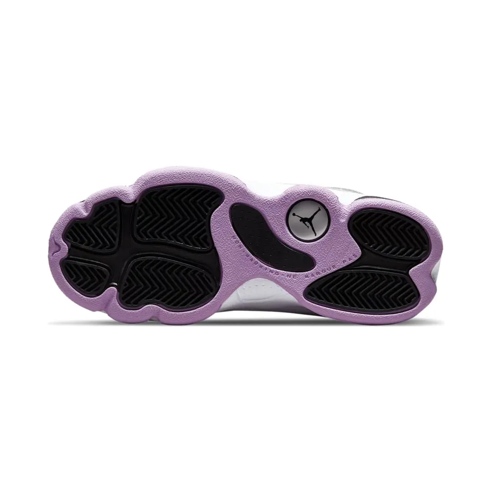Nike Jordan Kids Grey & Purple Jordan 13 Retro Little Kids (DN3939-015)