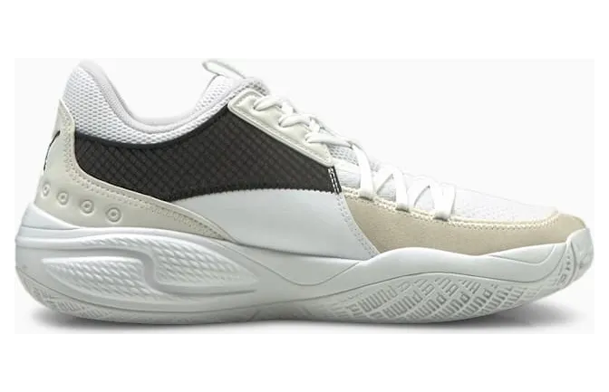 Puma Court Rider Summer Days basketbalschoenen Wit/Roze (195662-02)