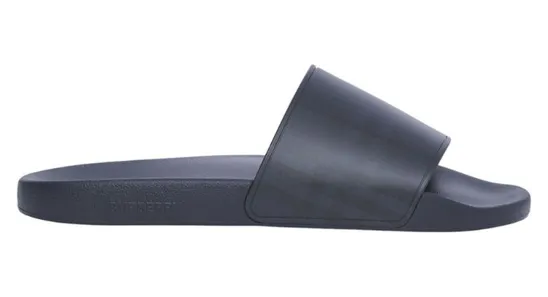 Burberry Embossed Logo Slides Dark Blue (80415031)