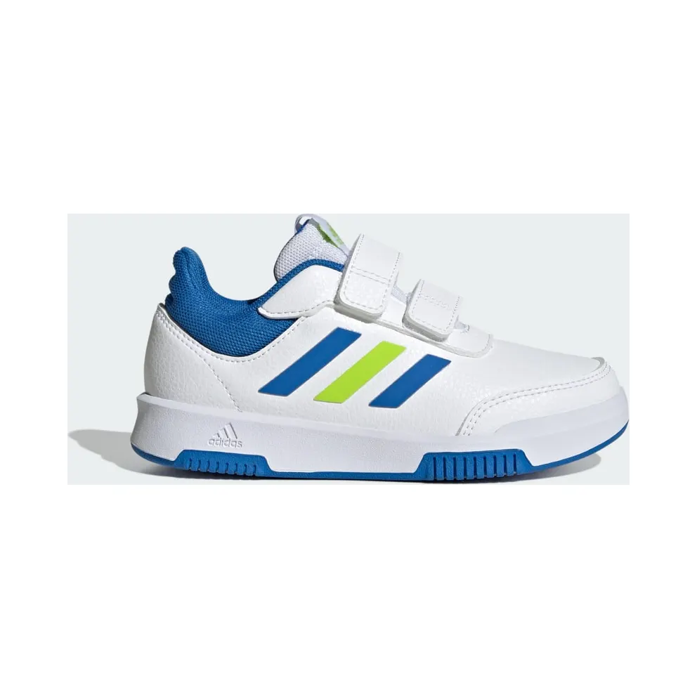 Adidas Tensaur with Velcro Cloud White / Bright Royal / Solar Slime (JH9538)