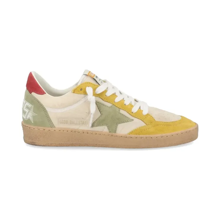 Golden Goose Ballstar sneakers met applicatie – Beige (GWF00746F008148)