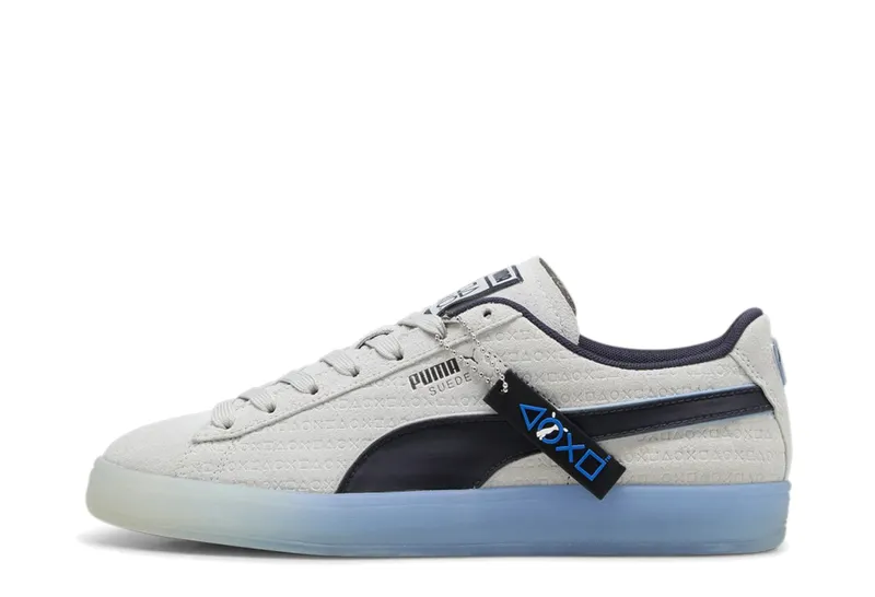 Puma Suede Playstation Glacial Grey (396246-01)