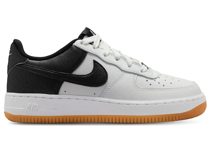Nike Air Force 1 Low LV8 White Metallic Silver Black (IQ2741-100)