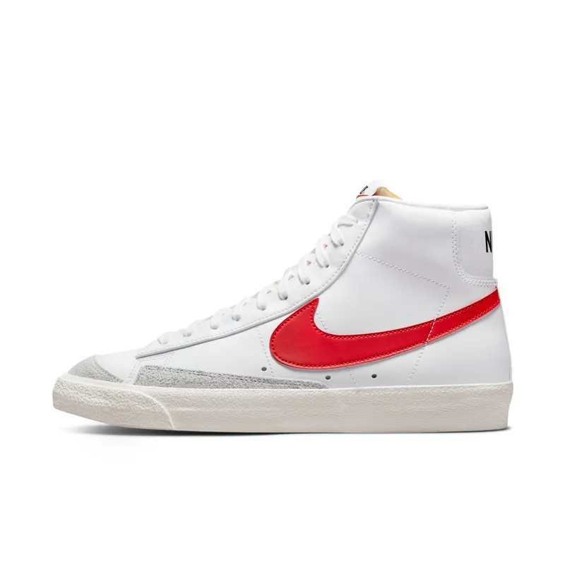 Nike Blazer Mid 77 Vintage Mismatched Swoosh Blue Red (BQ6806-117)