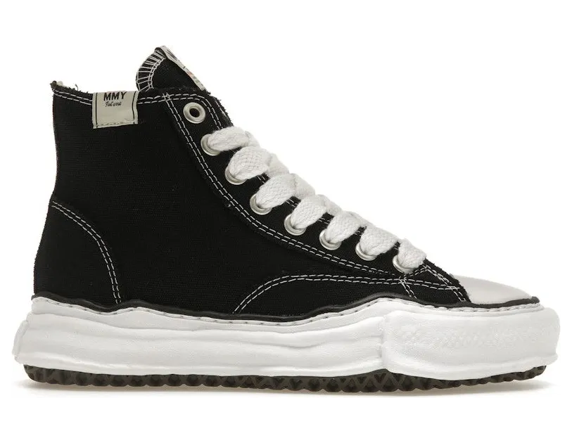 Maison Mihara Yasuhiro Peterson OG Sole Canvas High Black (A01FW701-BLK) (2)