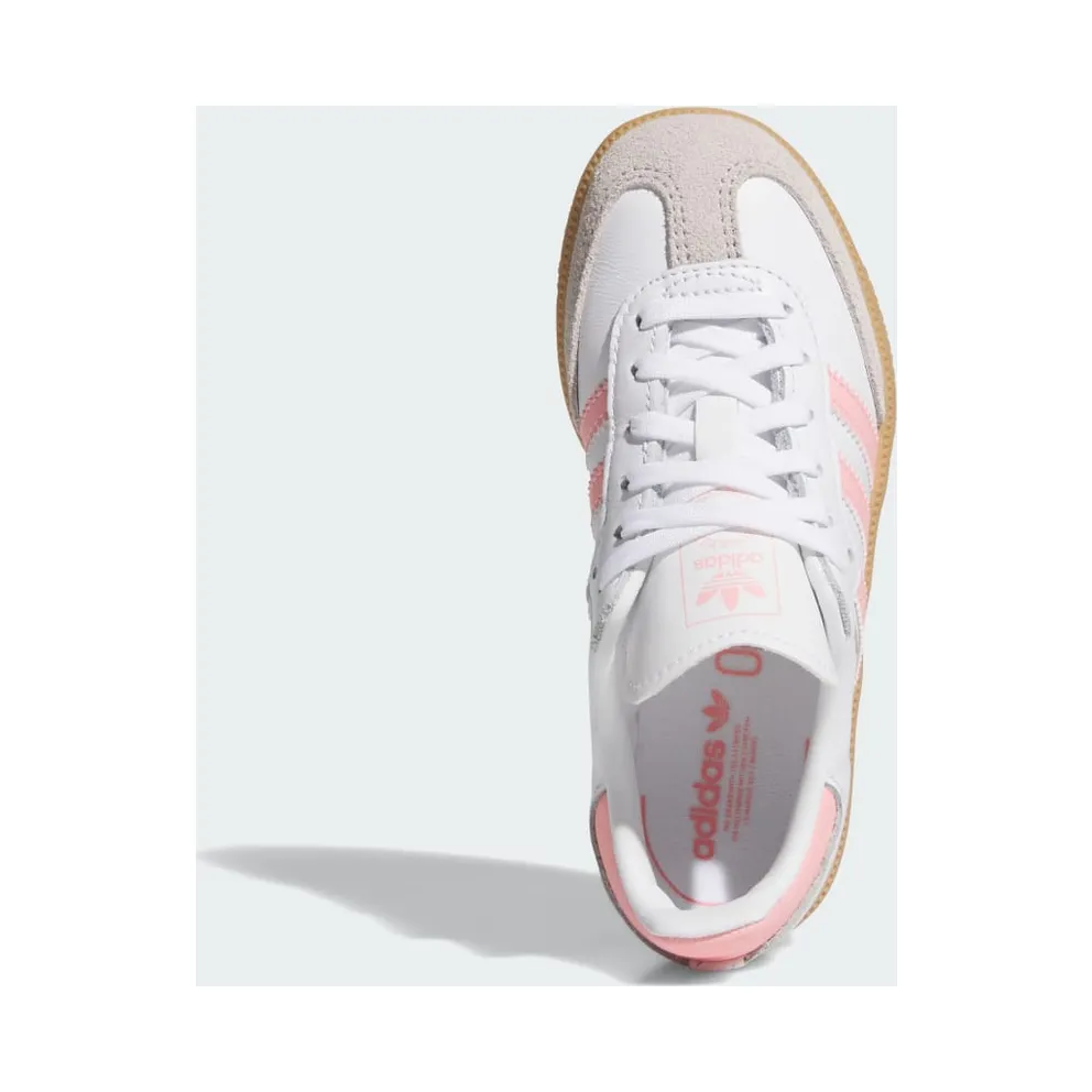 Adidas Samba OG Kids Cloud White / Semi Pink Spark / Gum (JP5484)