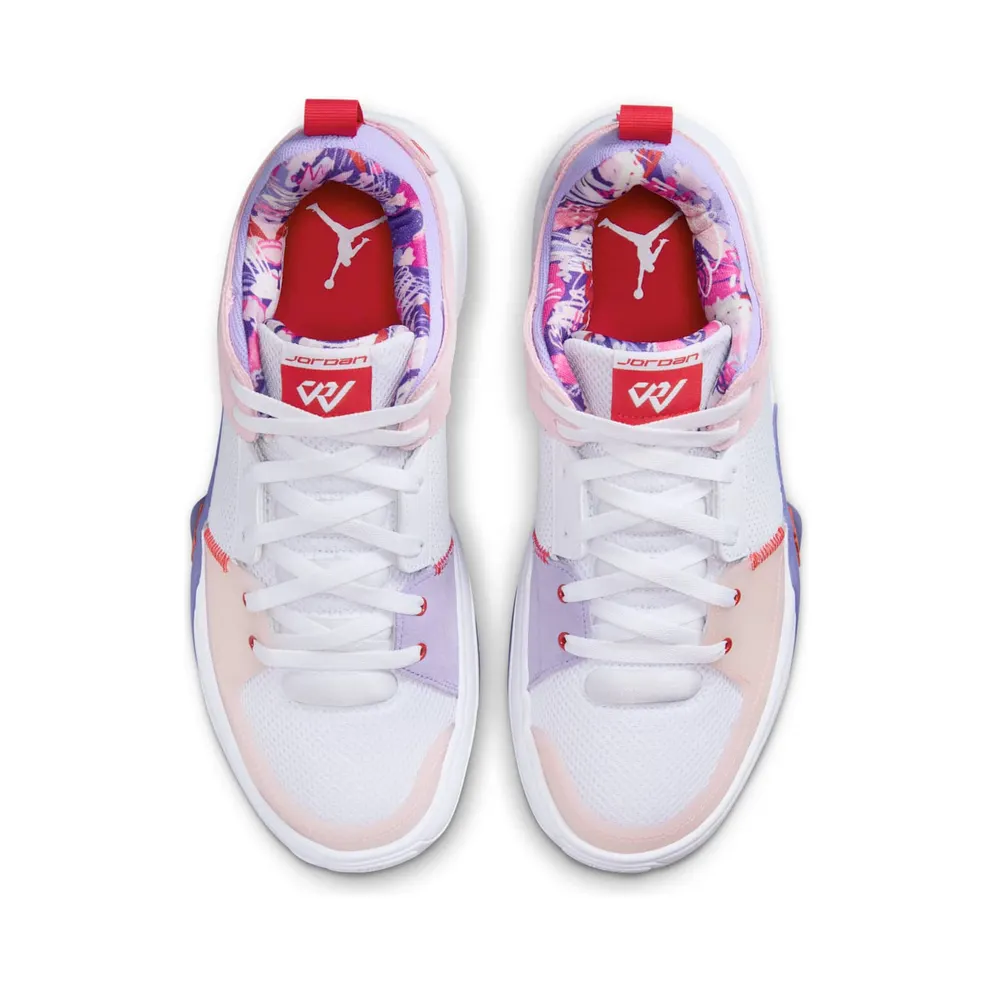 Jordan One Take 5 White Arctic Punch Purple Pulse University Red (Translucent Outsole) (FQ3098-100)