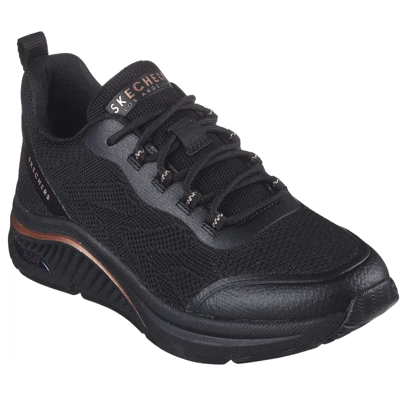 Skechers Arch Fit S-Miles – Sonrisas – Zwart (155567 BBK)