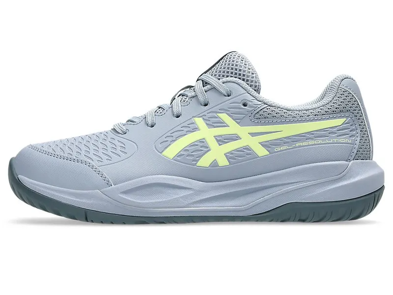 ASICS GEL-RESOLUTION X GS “Grey Blue / Pistachio” (1044A081-402)