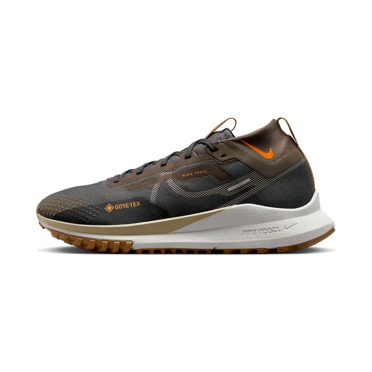 Nike Pegasus Trail 4 Gore-Tex “Anthracite / Ironstone / Ale Brown / Bright Mandarin” (FD5841-001)