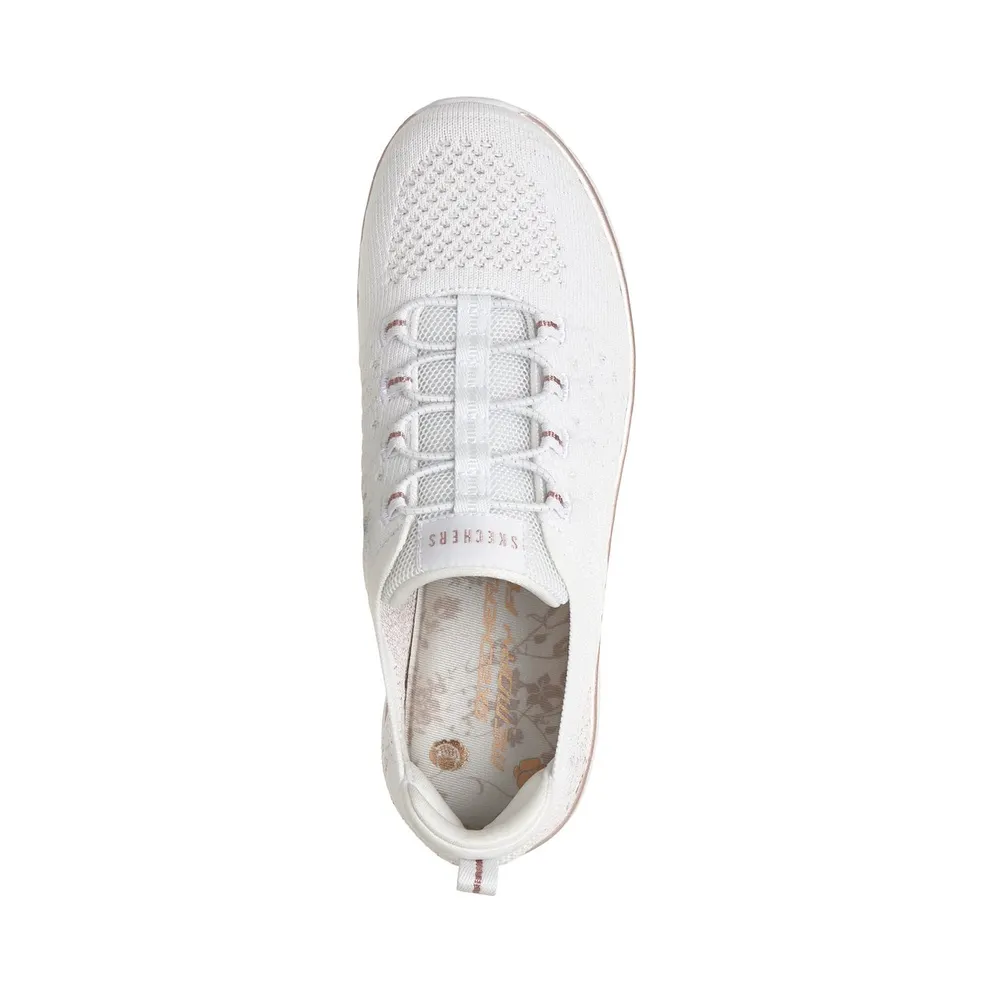 Skechers Virtue “Copper Dream Sneaker White / Roos Gold” (104723WTRG)