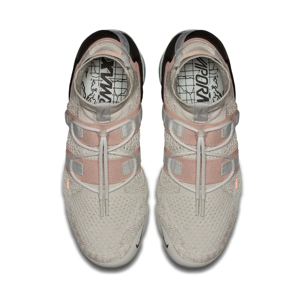 Nike Air VaporMax Utility Light Bone Light Bone/Summit White-Total Orange-Black (AH6834-002)