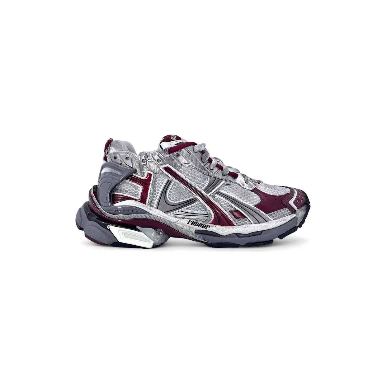 Balenciaga Runner Burgundy Grey (772774 W3RMU 9069)
