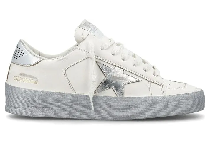 Golden Goose Stardan White Silver-tone (GWF00128F00218780185)