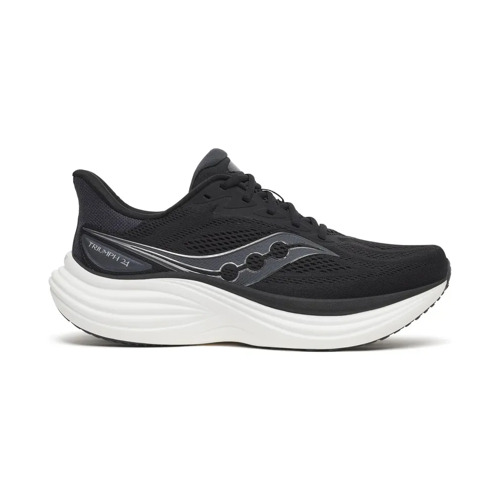 SAUCONY Triumph 24 “Black / Silver” (S100997-1009)