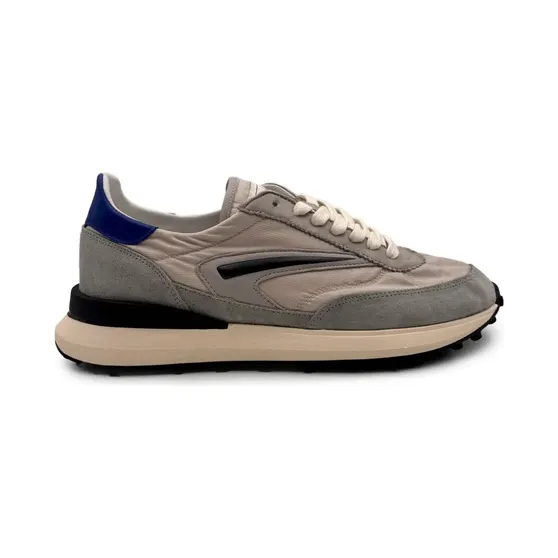 D.A.T.E. Athleta Touch met vlakken “Grey” (M441ATNYLG)