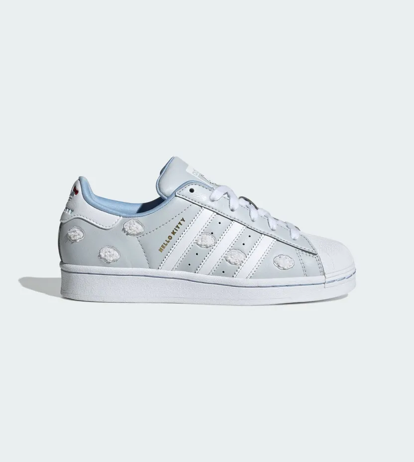 adidas Superstar Hello Kitty Halo Blue Cloud White Glow Blue (IF7021)