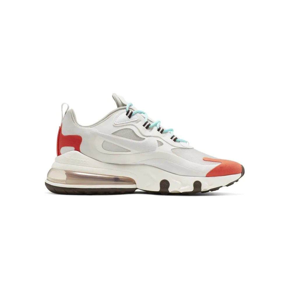 Nike Air Max 270 React Light Beige Chalk Light Beige Chalk/Summit White/Team Orange (AO4971-200)