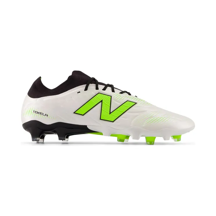 NEW BALANCE TEKELA PRO LOW LACED FG V5 “White / Black / Pixel Green” (ST2FLSP5)