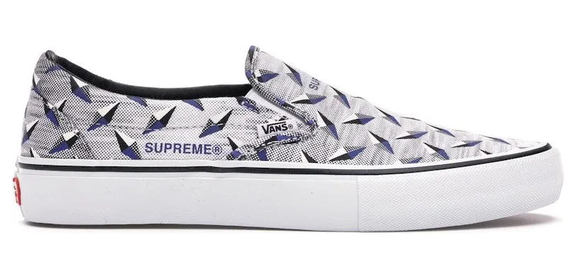 Vans Slip-On Supreme Diamond Plate White (VN0A347VTEF)