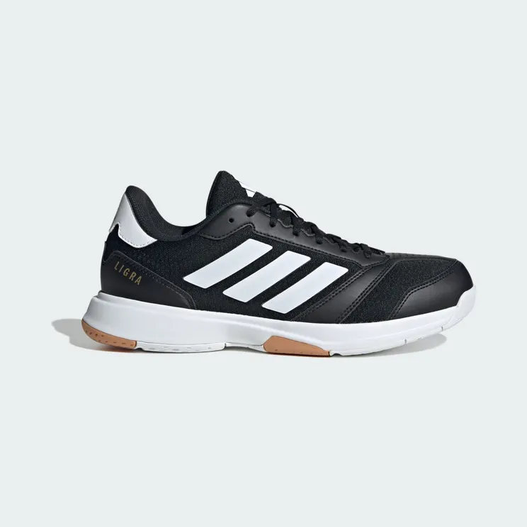 adidas Ligra 8 Indoor “Core Black / Cloud White / Cloud White” (IH0526)
