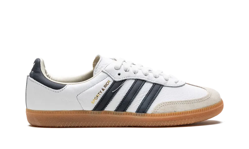 Adidas Samba “Sporty & Rich – White/Black” (HP3354)